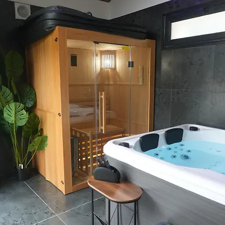 Cozy Loft With Sauna And Hot Tub Appartement